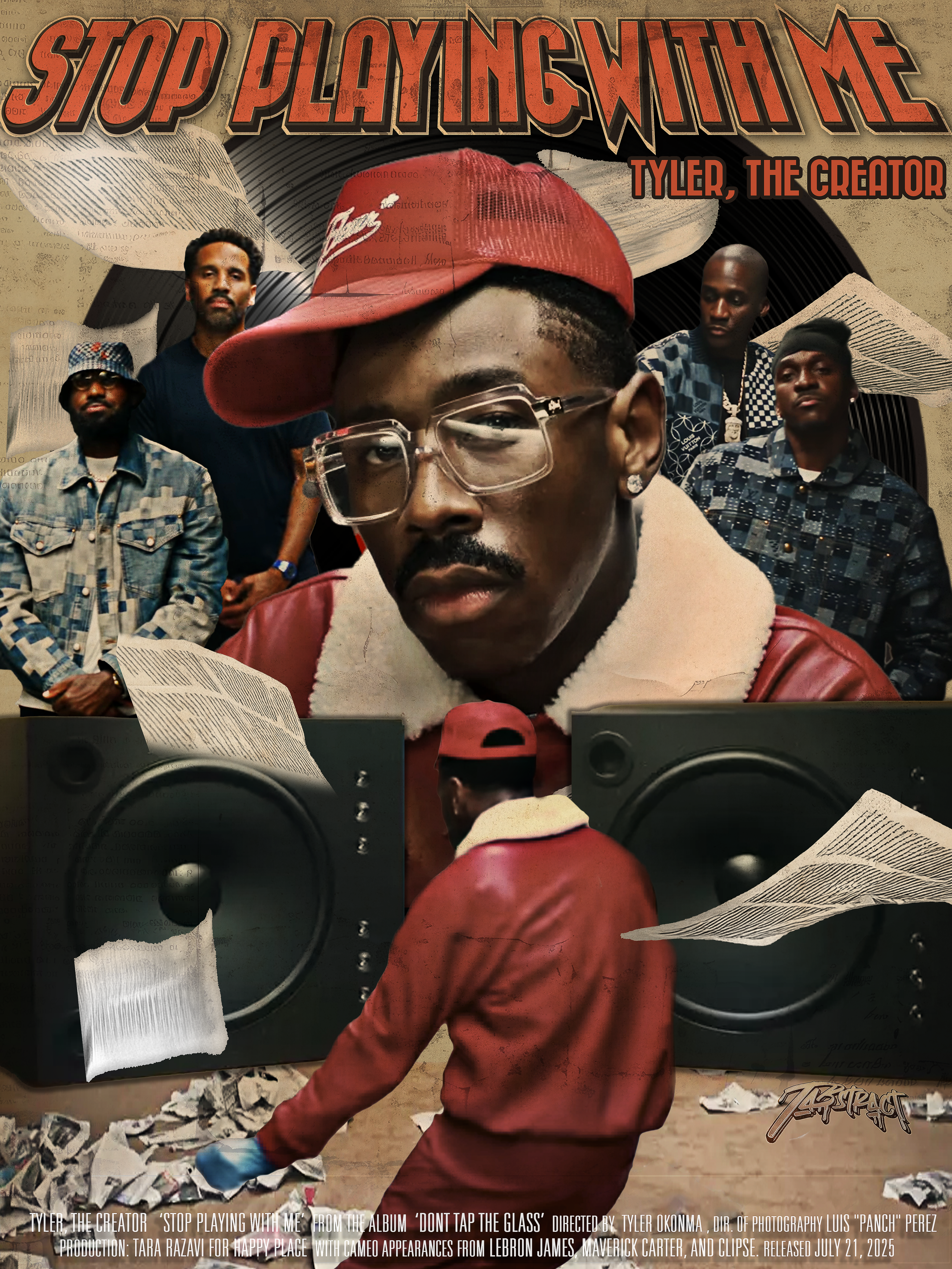 Tyler The Creator – Stop Playing With Me (Movie Poster)