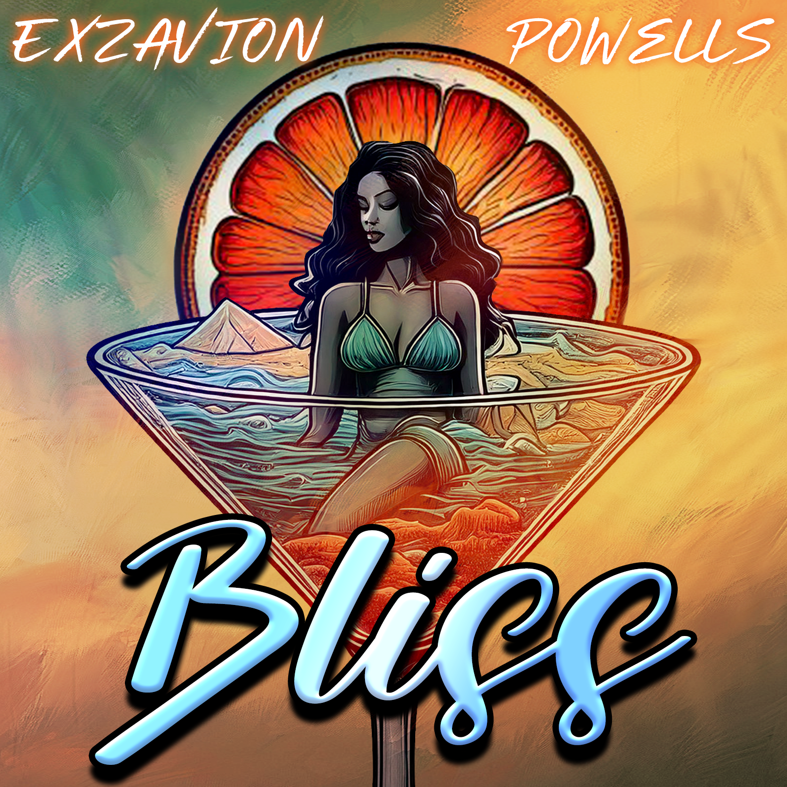 Exzavion Powells – Bliss Cover Art