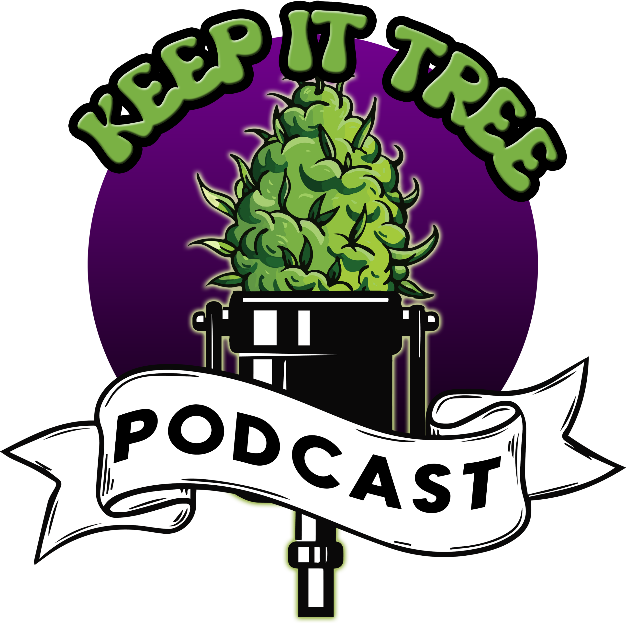Keep It Tree Podcast Logo Design